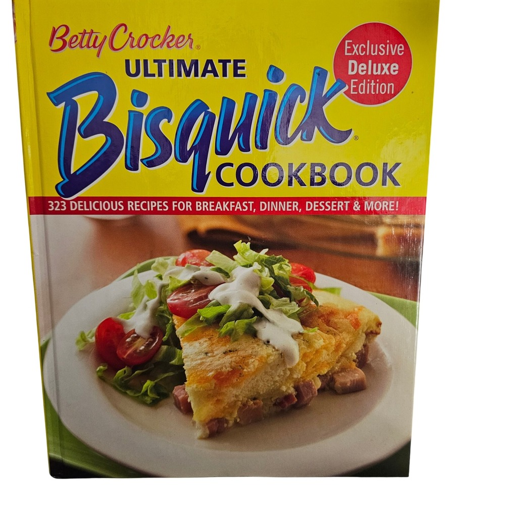 Betty Crocker Ultimate Bisquick‎ Cookbook Exclusive Deluxe Hardcover 2009